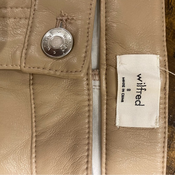 Aritzia faux leather pants - Picture 2 of 4